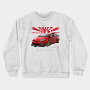 Toyota Prius 2JZ Red Crewneck Sweatshirt